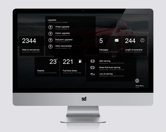 car eManual UX dashboard