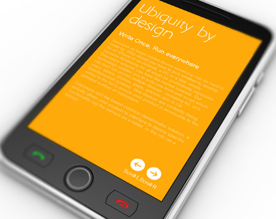 edgeware everyware UX information page