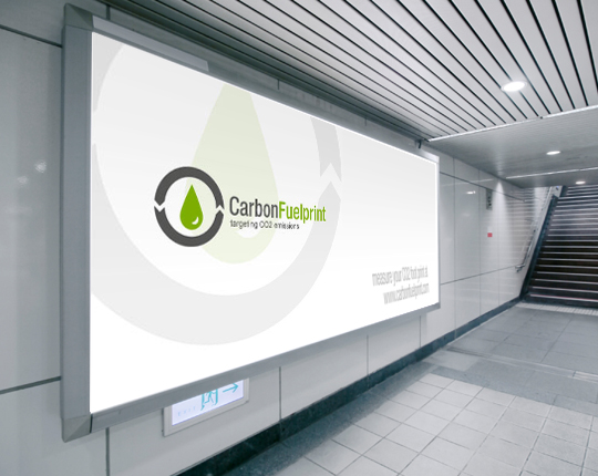 carbon fuelprint signage