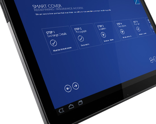 Claim UX customer progress