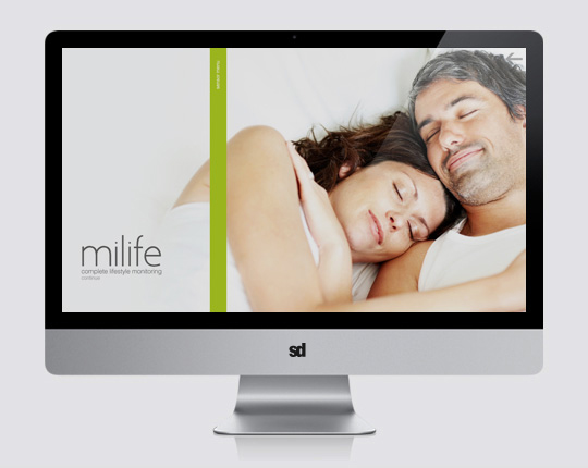 milife UX home page