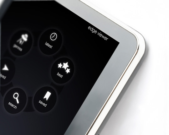 movies UX - popup menu design