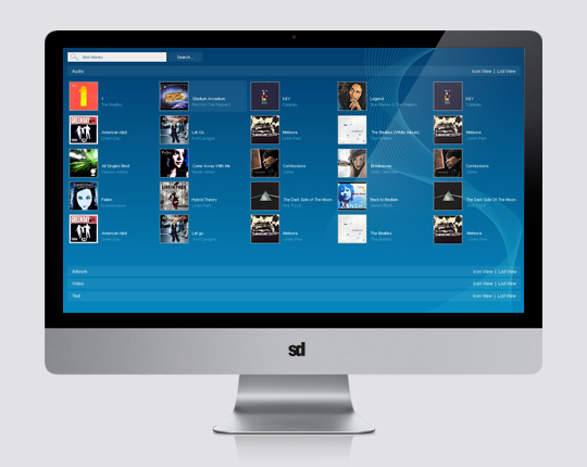 truestream UX - media list design